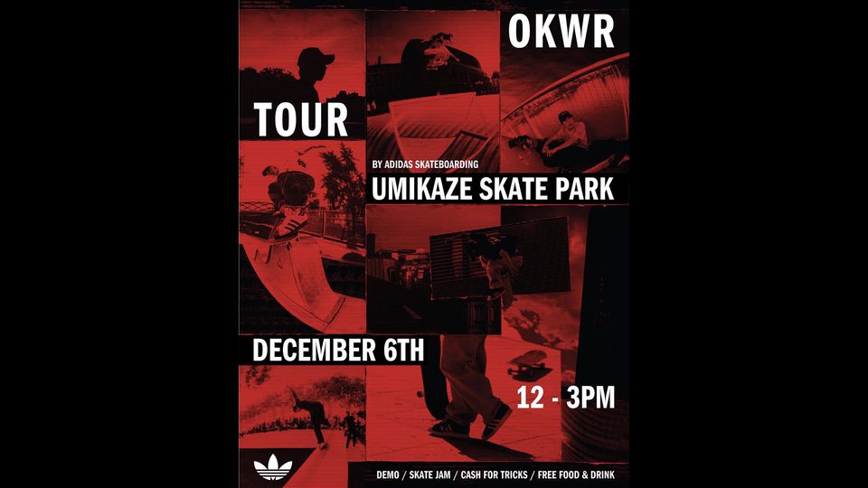 ADIDAS SKATEBOARDING OKWR TOUR - 